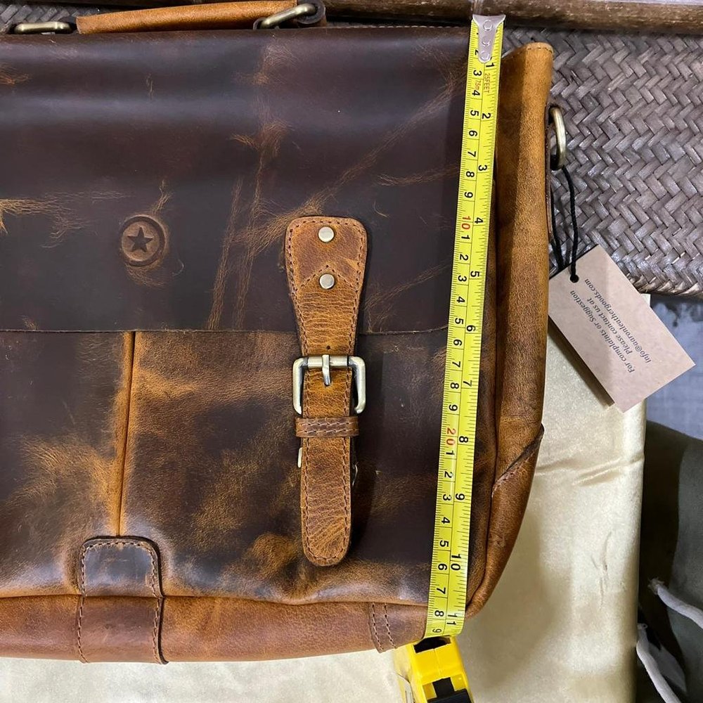 NWT Aaron Leather Goods 1pc bag - Picture 8 of 11